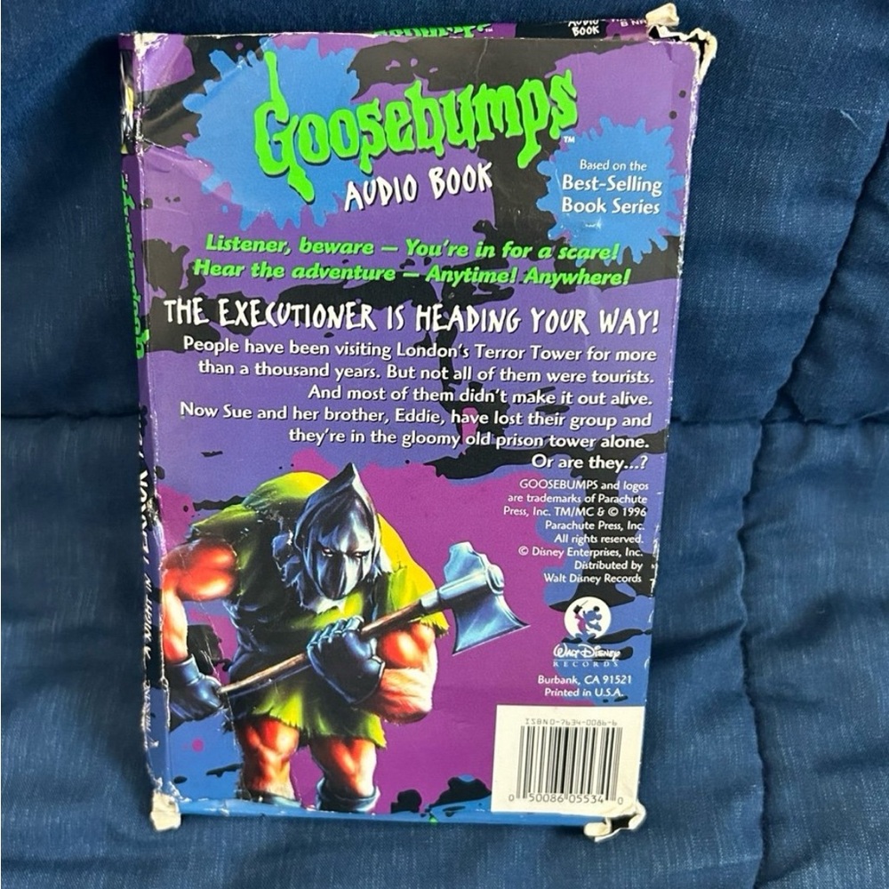 Goosebumps A Night in Terror Tower Audio Book Cassette by R.L. Stine - Picture 12 of 12